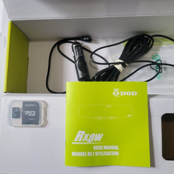 NWT Dash Camera DOD RX8W - Picture 8 of 11